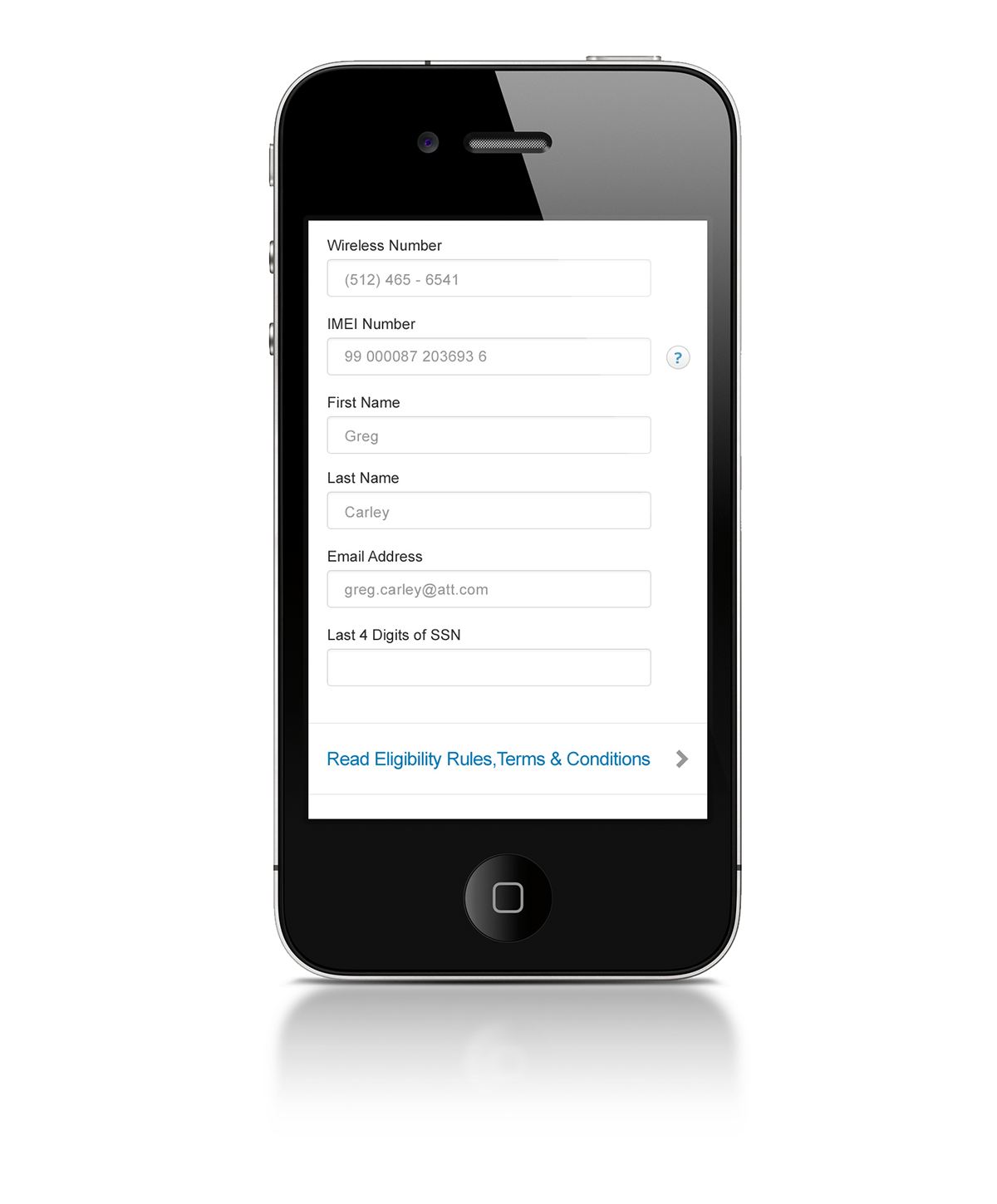 AT&T att mobile optimized apple iphone app tool