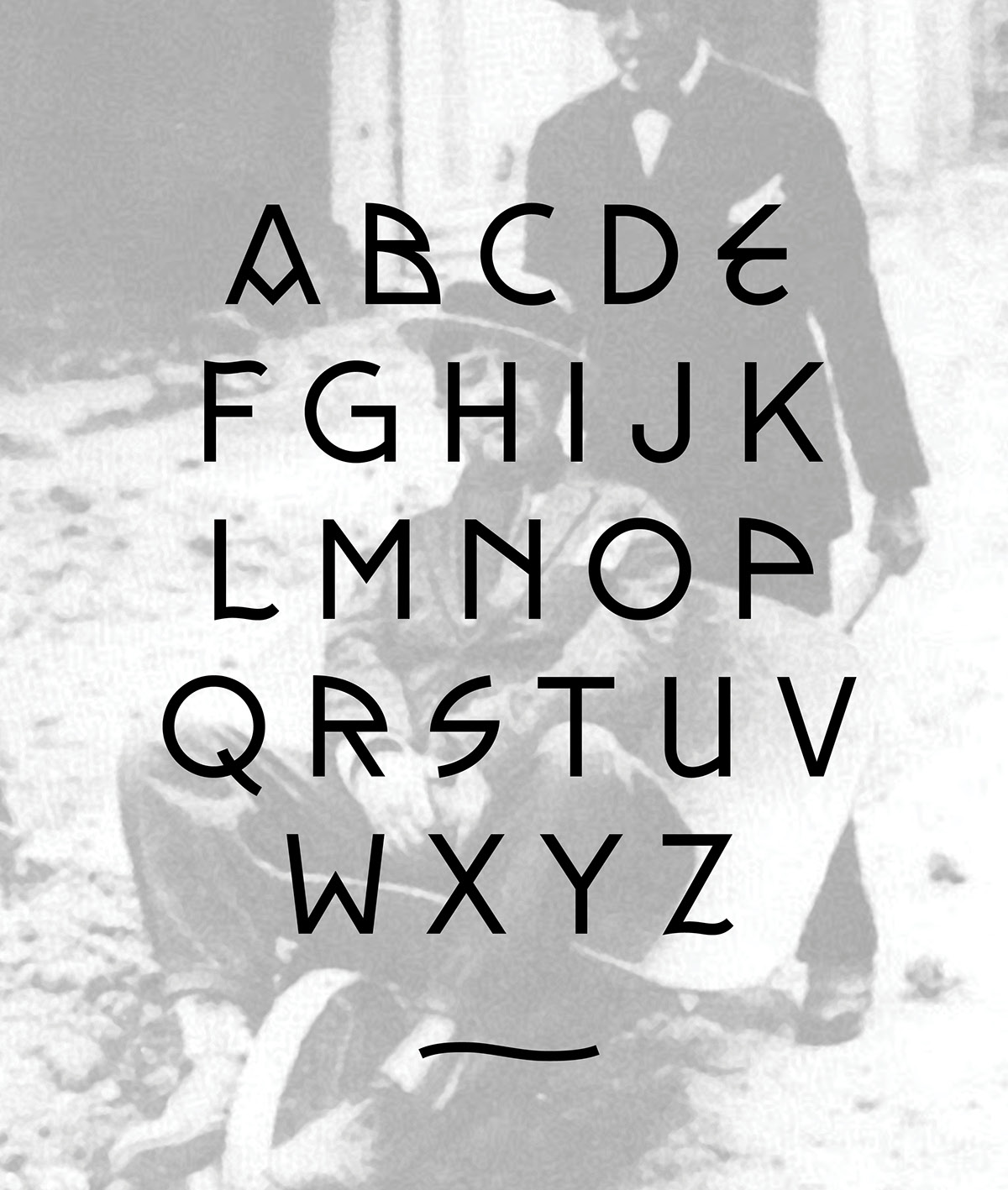 type font Typeface type design Portugal art deco 20ies 30ies Type Specimen poster grotesque experimental fado fadista