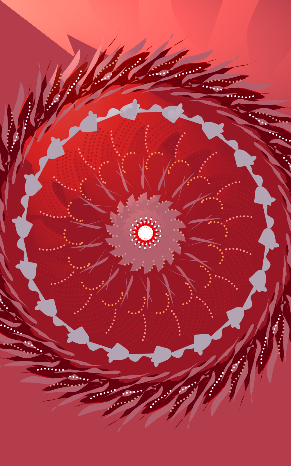 abstract Drawing  Wallpapers backgrounds ILLUSTRATION  Digital Art  app floral ornament Mandala