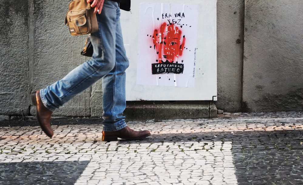 urban art  poster protest intervenção handmade porto Portugal Suspeitos