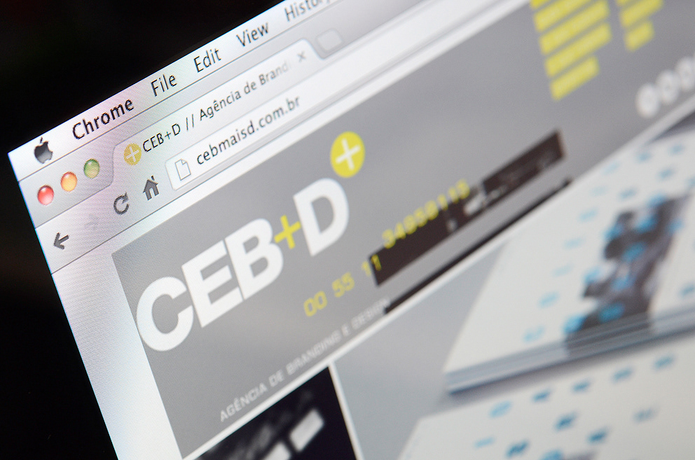 Website CEB+D branding agency