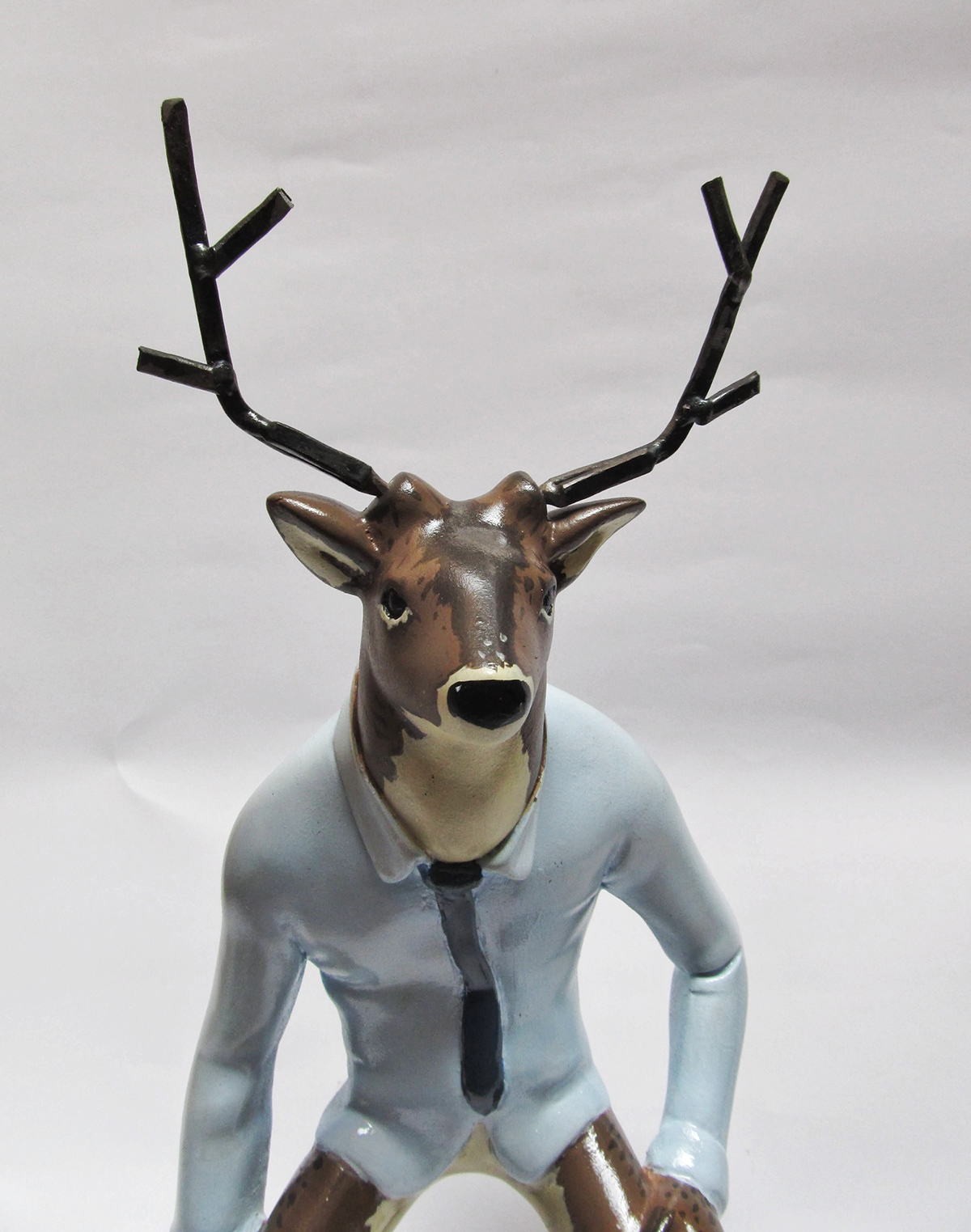 deer sculpture toy acrilic resin Character