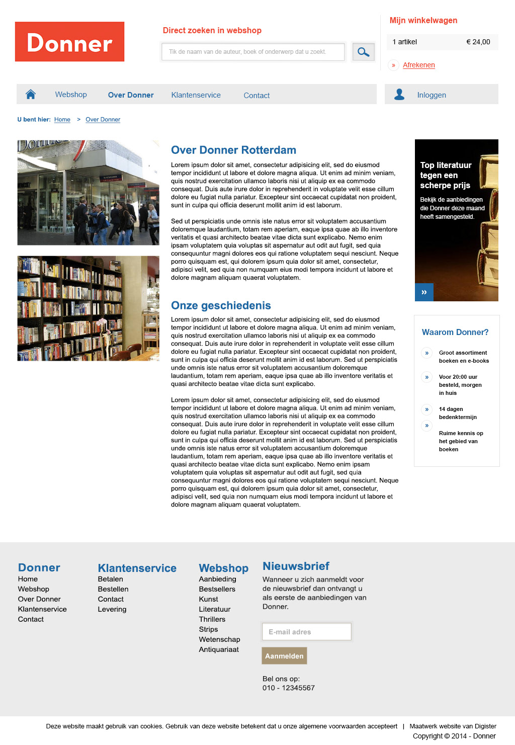 webshop Ecommerce Bookstore Dutch design Rotterdam coolsingel Sharif hussainali