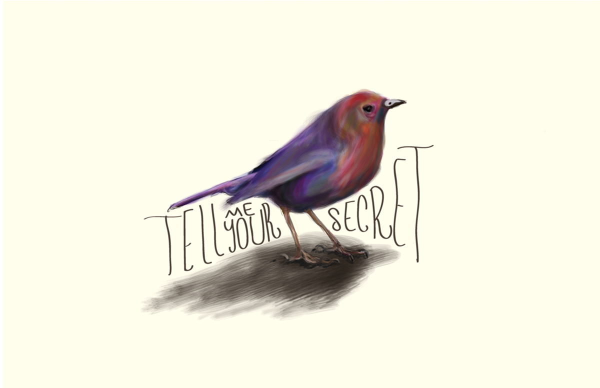 365 Days Le Quotidien lequotidien Project challenge bird secret type design