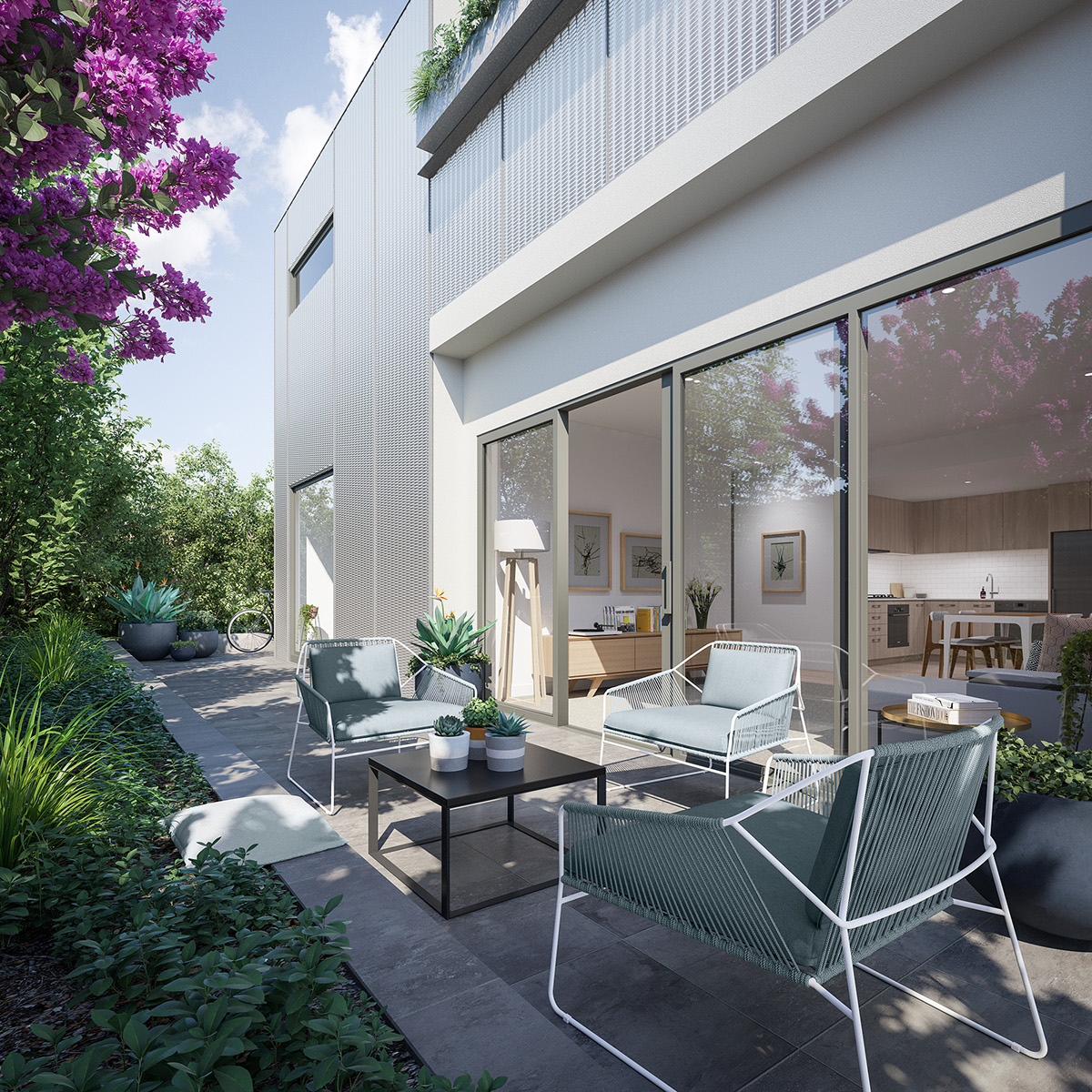 3D archviz 3dviiz 3dmax corona apartments Interior exterior marketing   Renders Render