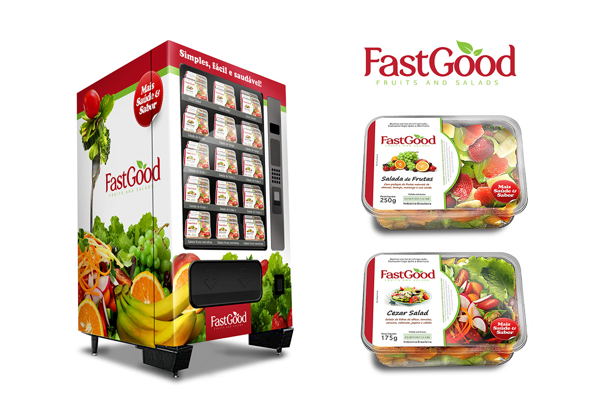 fastgood Food  vendingmachine Website