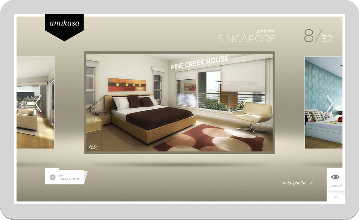 Amikasa INDG Room Designer Room creator pex interior designer iPad touch based