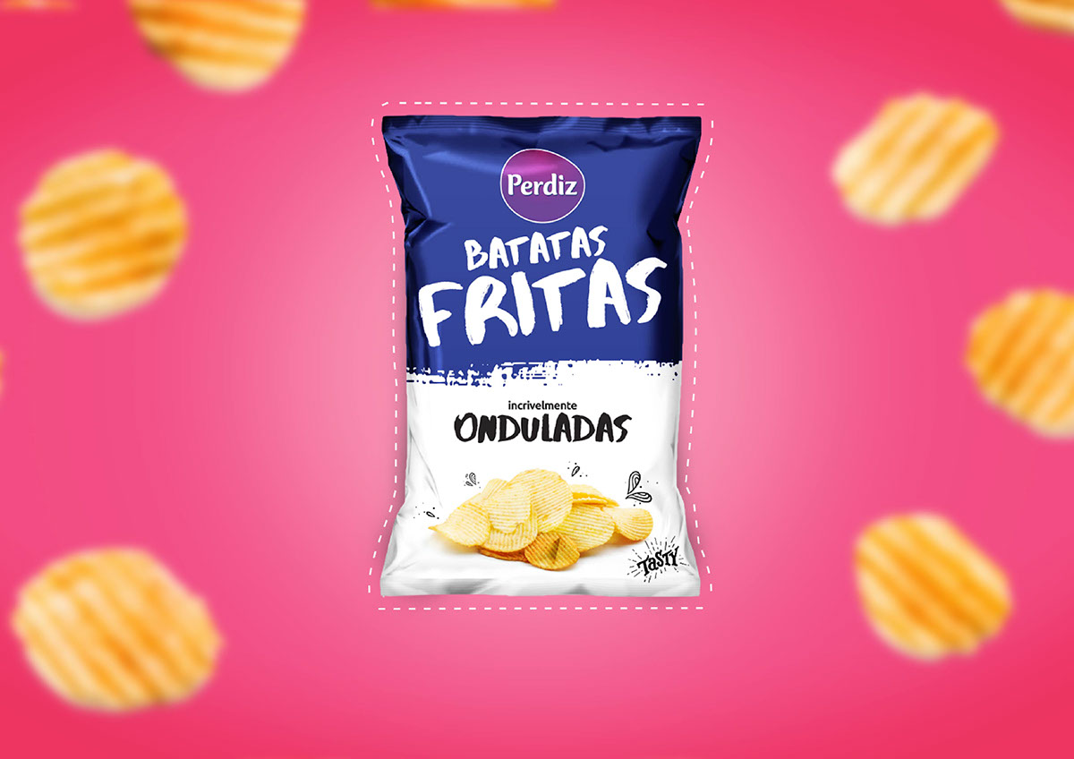 chips potato French Fries Batata FRITA batatas fritas design embalagem produto package product