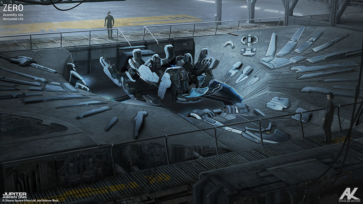 Jupiter Wachowskis sci-fi space opera science-fiction concept art Environment design Mechanical Design Vehicle Design concept design Adam Kuczek jupiter ascending