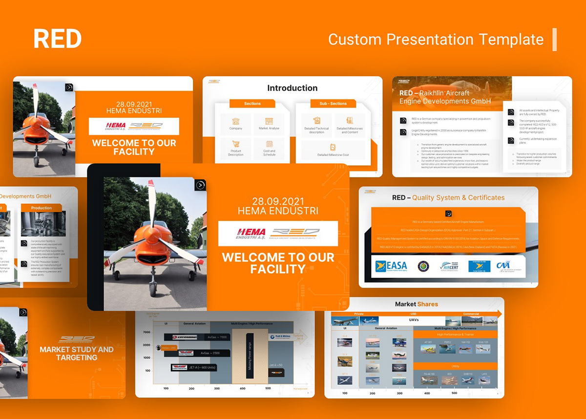 business modern pitch deck Powerpoint PPT presentation presentation design slides template text