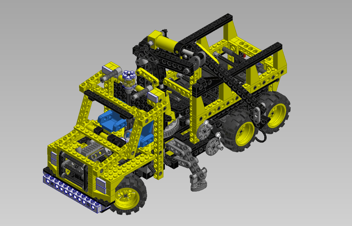LEGO lego technic Maxwell Render Autodesk inventor