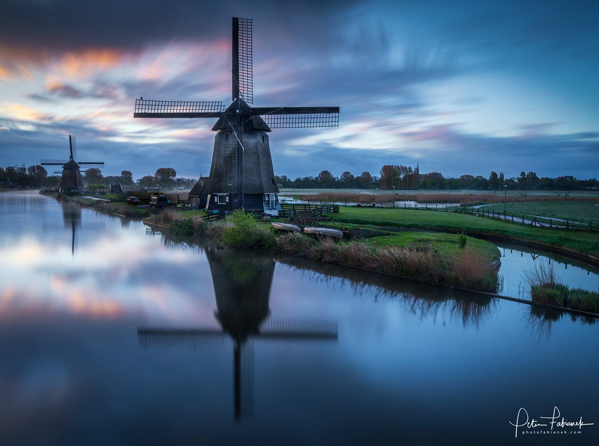 Holland mills water clouds Sunrise longexposure ND blue