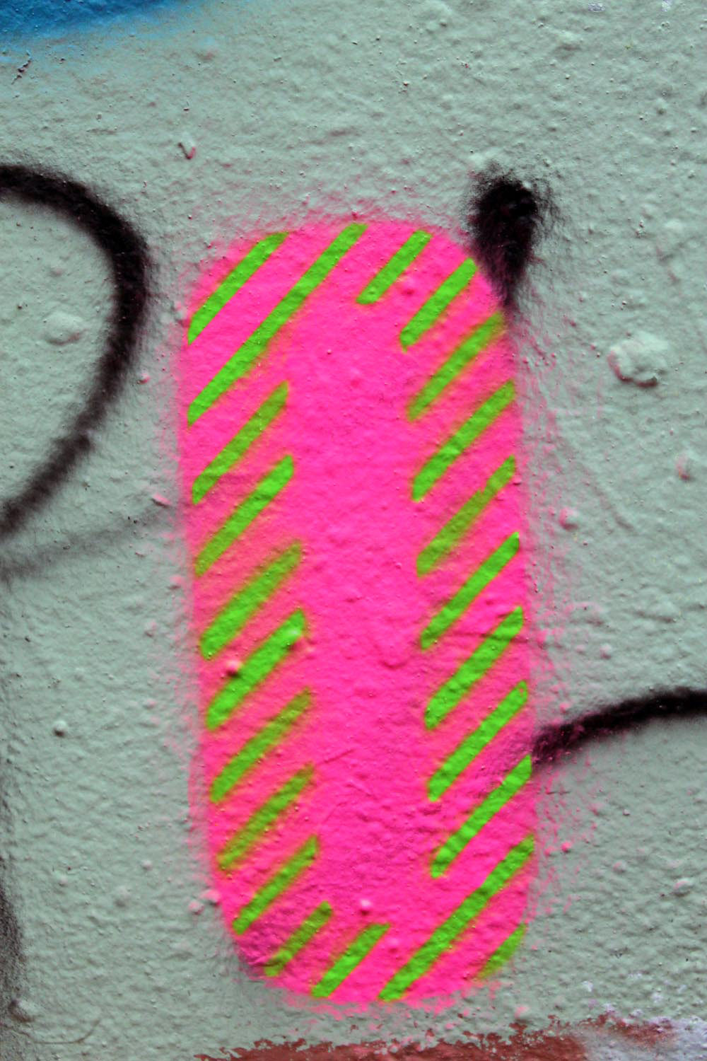 numbers digits colour Patterns Street wall lines spray paint activist communication system codes coded LCC