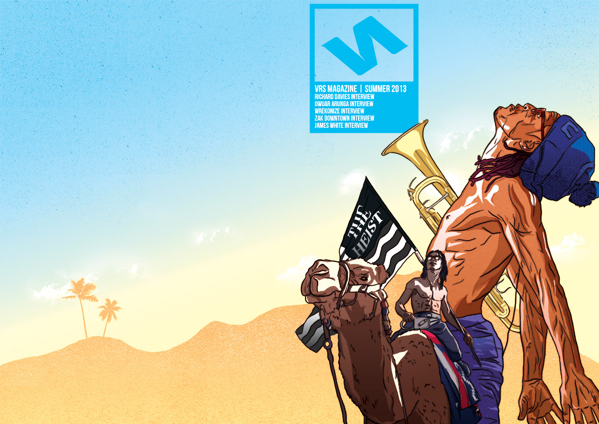 magazine Layout cover owuor arunga Macklemore band musician trumpet rap hip hop vrs camel desert autumn england