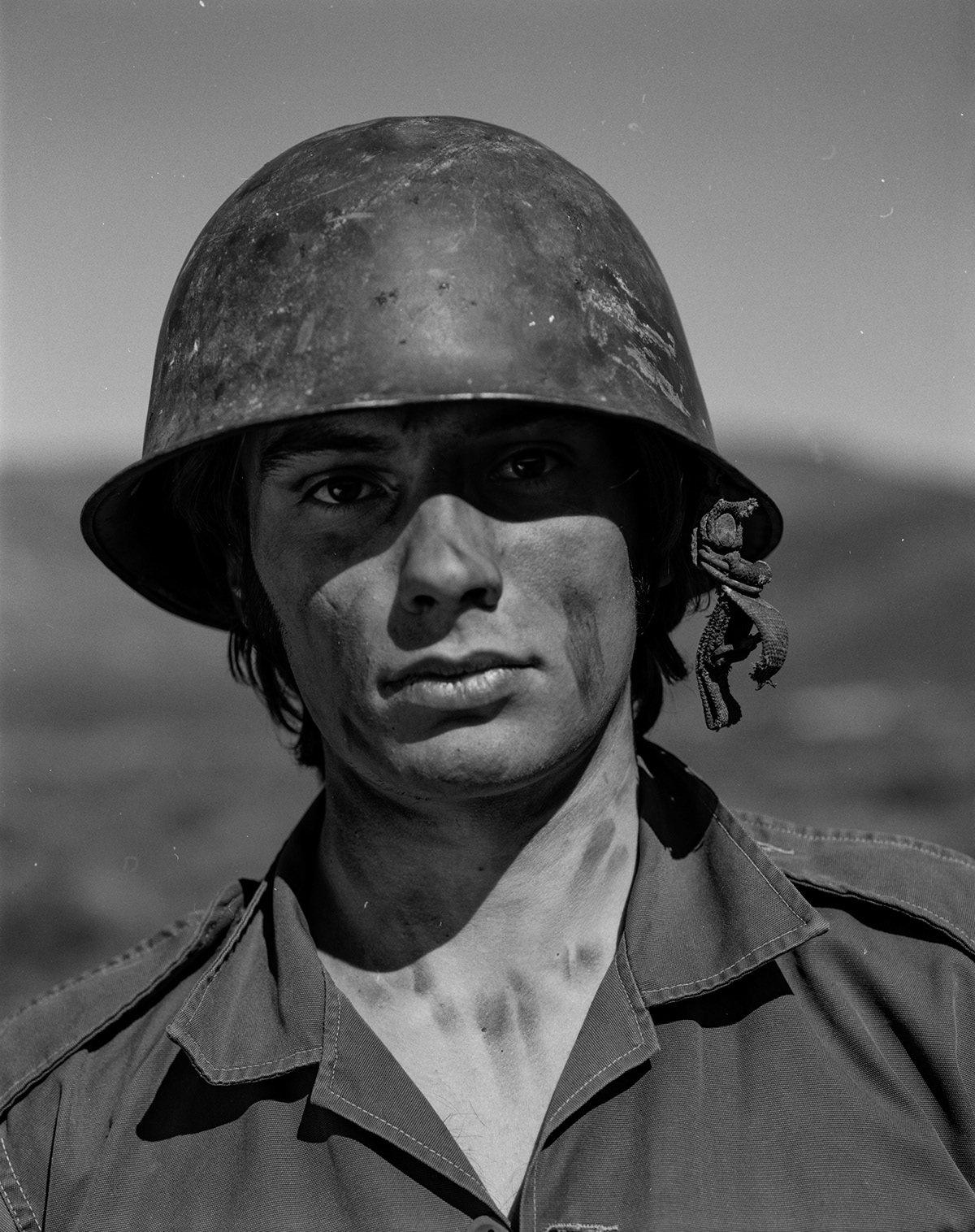 War soldier Helmet Cinema black and white masculinity portrait photography portrait Combat warfare