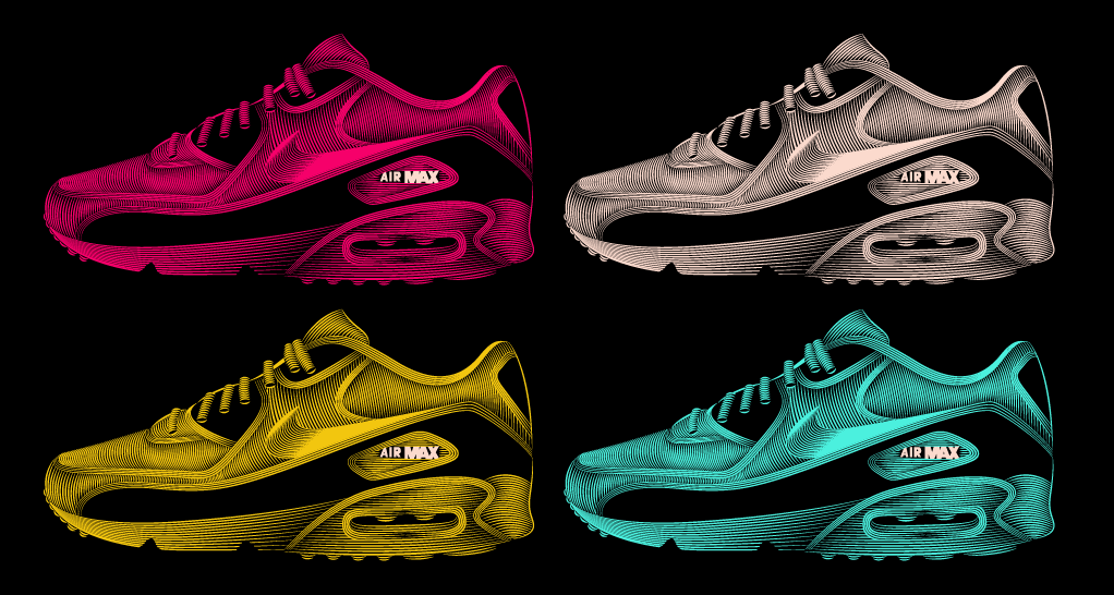 Nike air MAX shoes shoe new product brand lines line neon colors