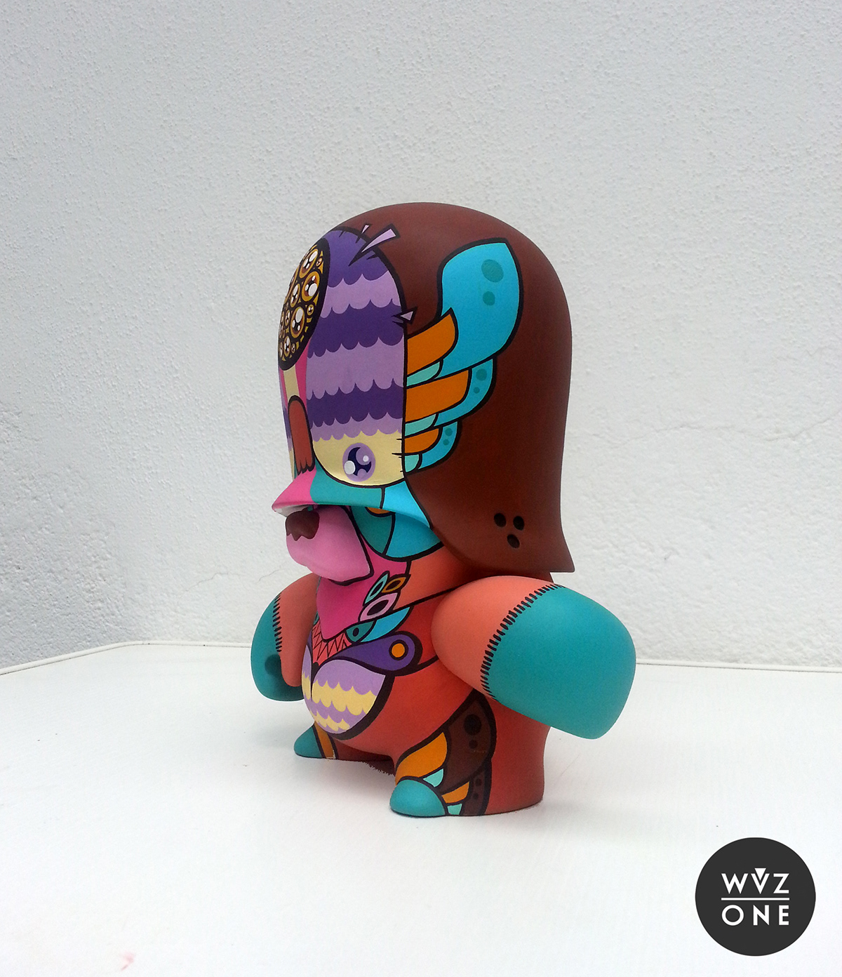 Wuzone Custom Dunny Teddytroop Kidrobot adfuture leviatan leviattan DIY wip artoy vinyl commission colors