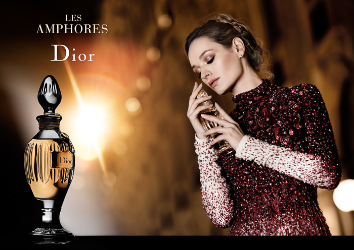 fashion photography Dior perfume model Ludovic Winterstan  milano Advertising 