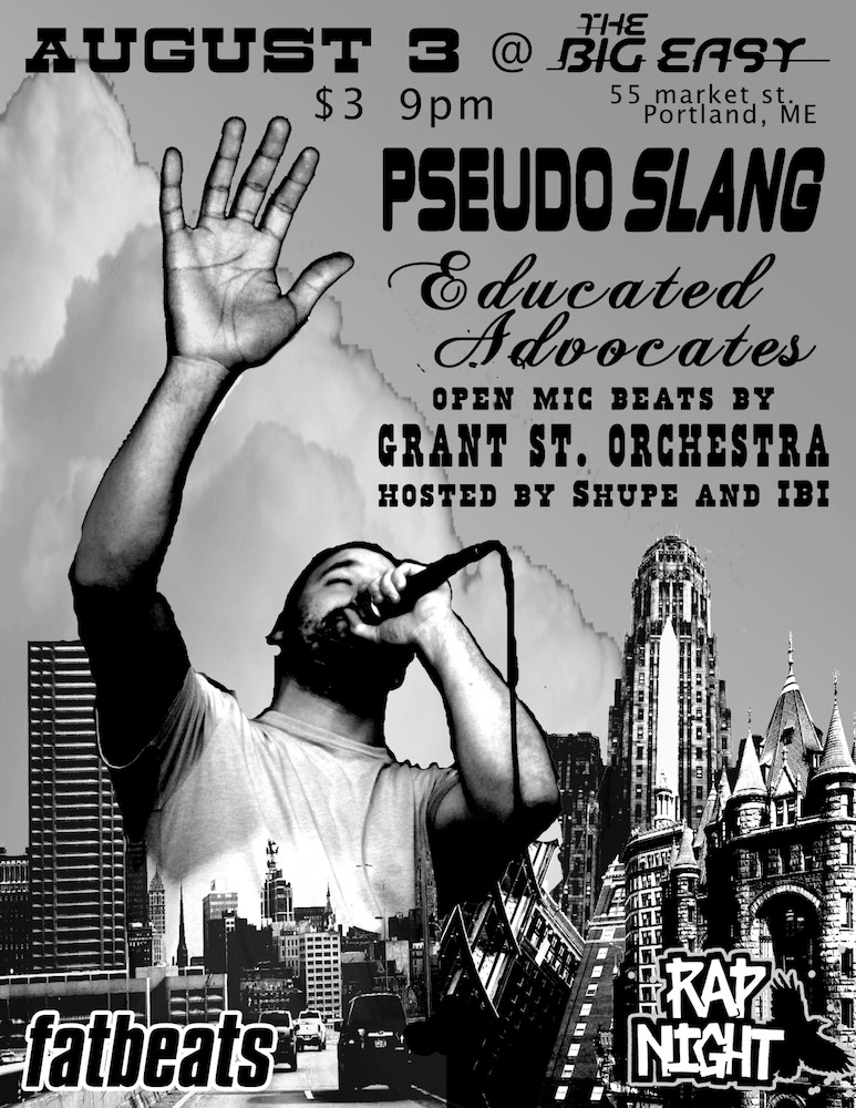 flyer Event Poster rap hip hop