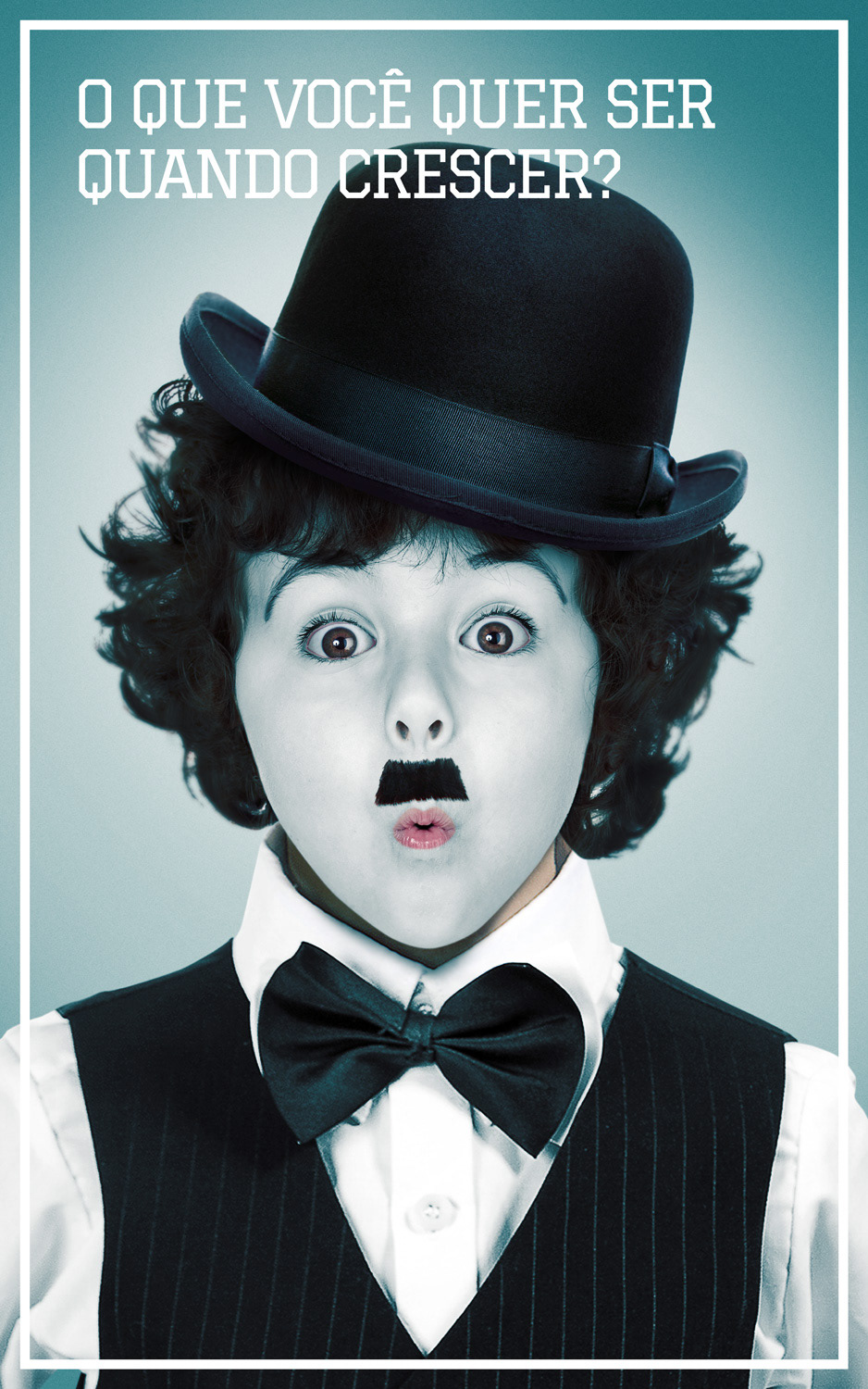 poster kiss Chaplin eistein child children blue cartaz group band song artist cover rock movie