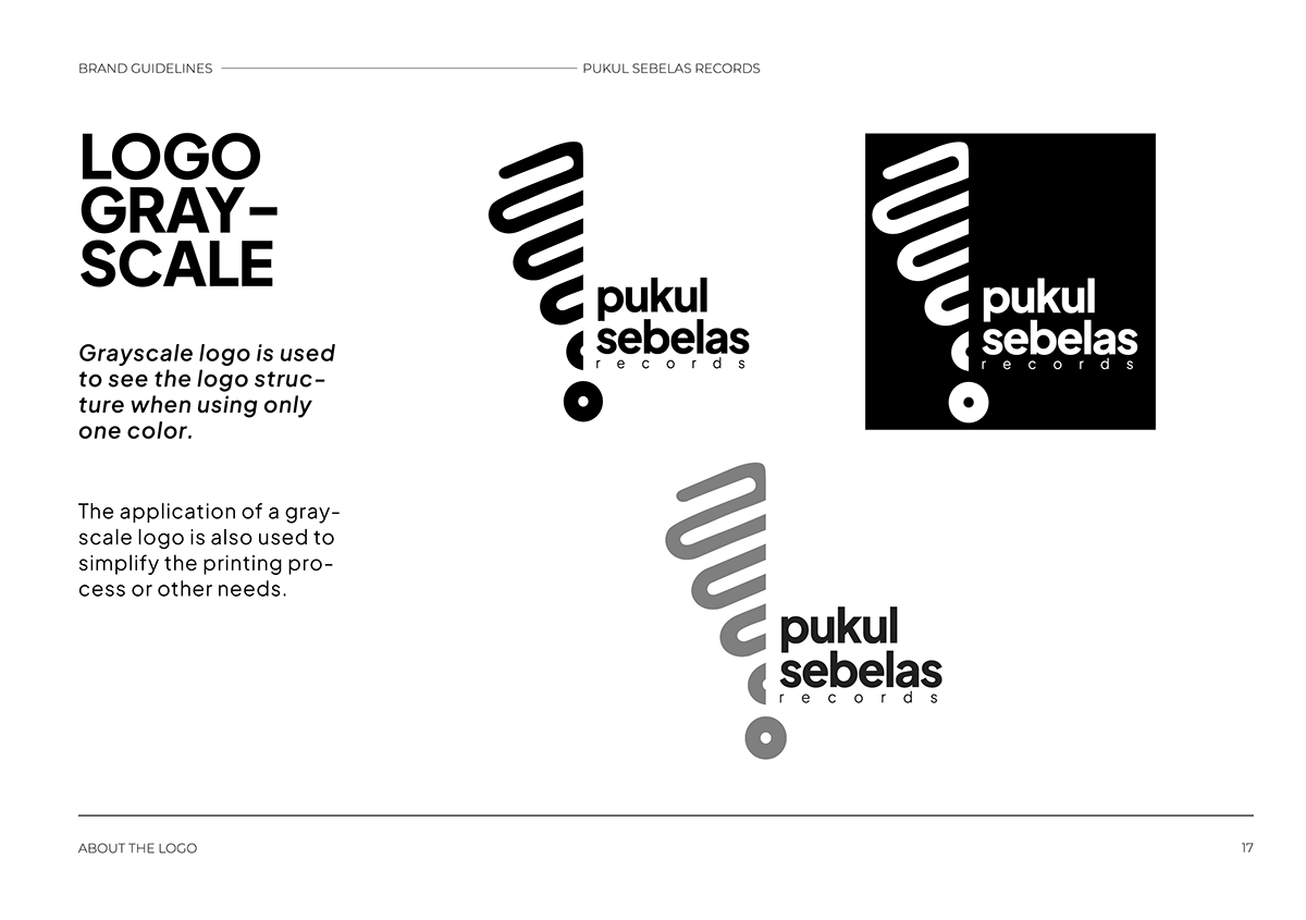 Logo Design visual identity graphic design  branding  music brand book typography   record label Layout book