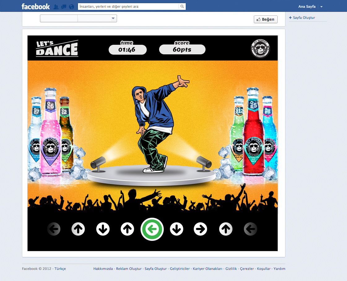 ıcy monkey game application Character DANCE   hip hop