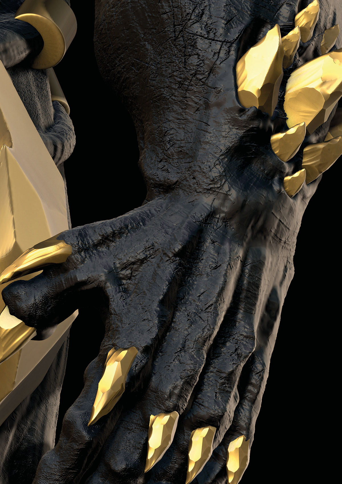 3D Character Digital Art  fantasy modeling science fiction sculpting  warrior Zbrush