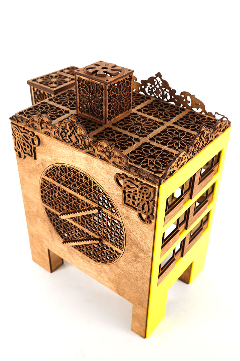 sculpture hybrid Urban design model texture pattern