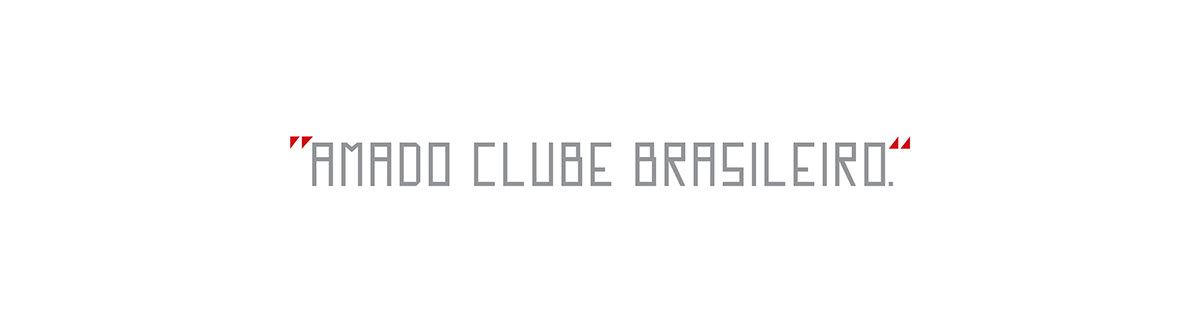 brand design football futebol graphic design  ID Visual identity São Paulo FC soccer type design