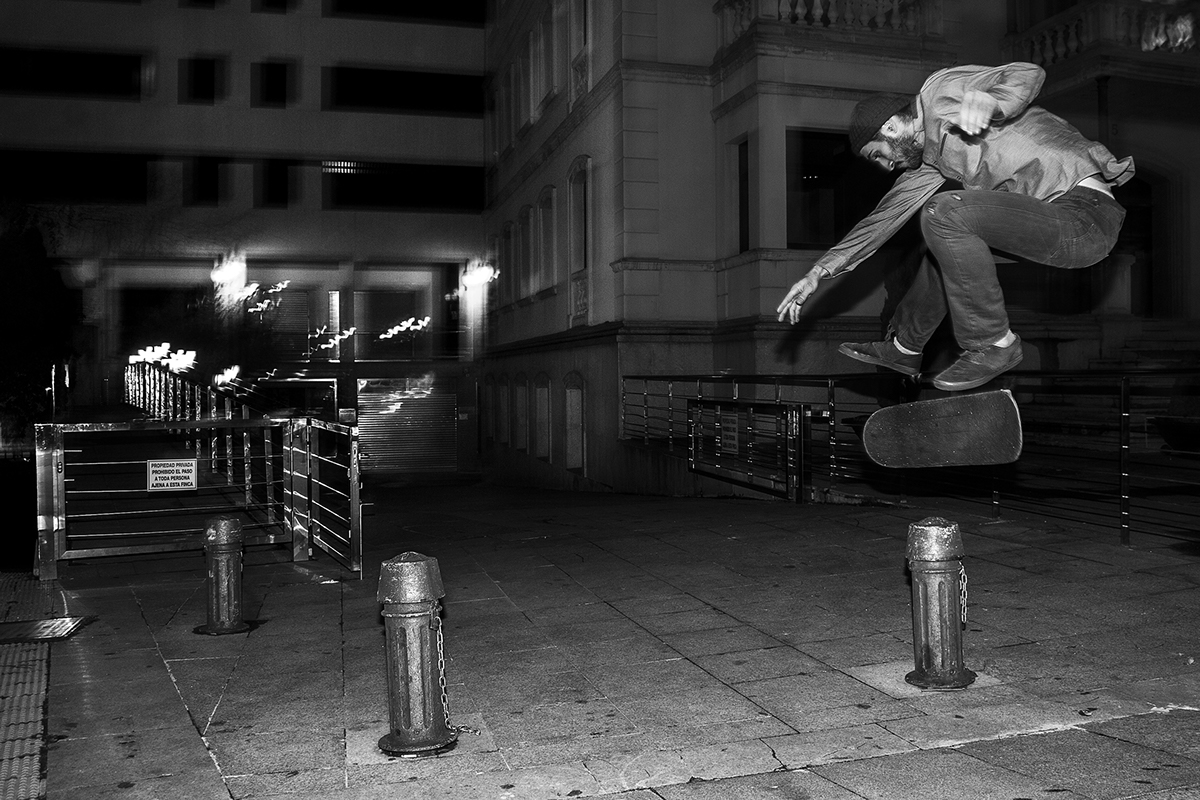 Fotografía Documental fotografia analogica 35mm skateboarding monopatin Tropopausa Ignacio Hergueta