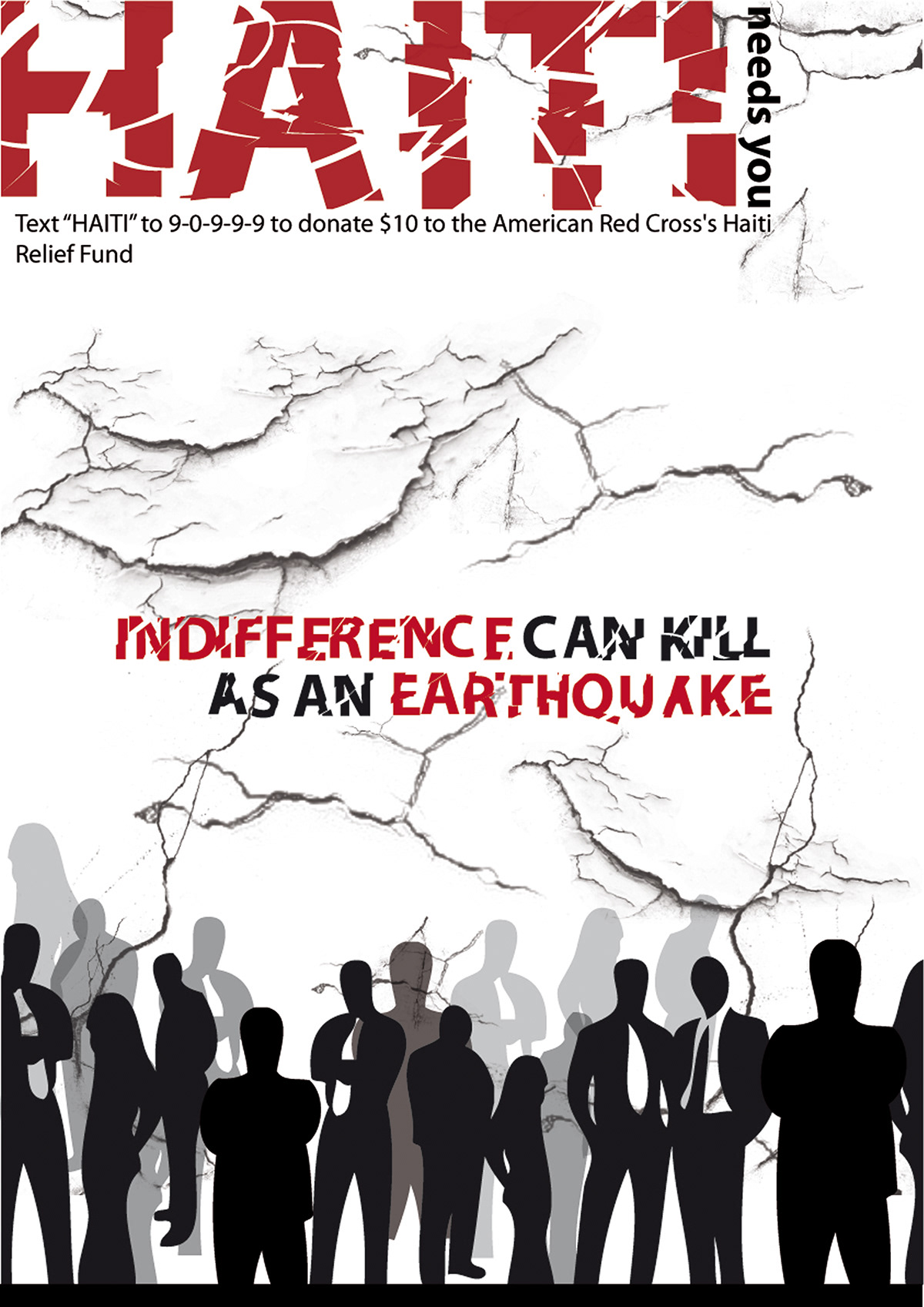 Haiti poster social advertising