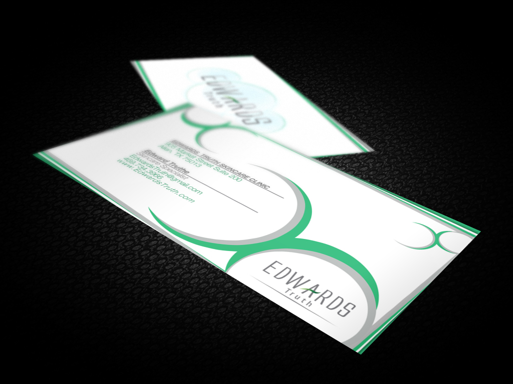Edwards truth Business Cards graphics Knscry Knesecary DesignWorks