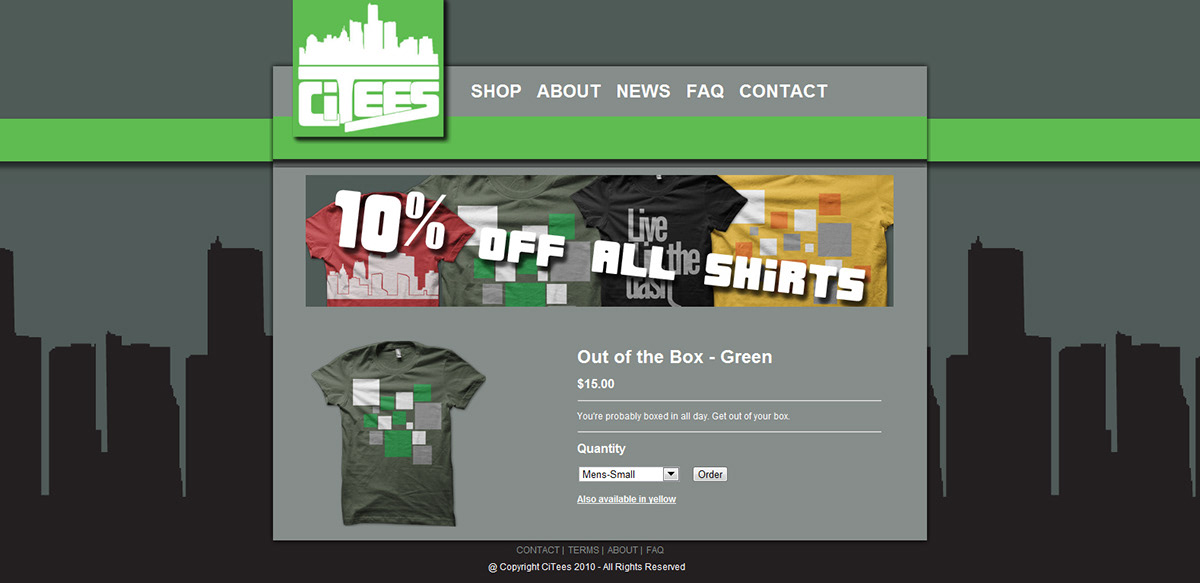 web site T-Shirt Design Urban Small Business
