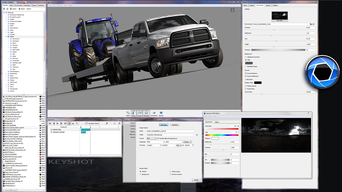automotive   CGI 3D art Truck digital