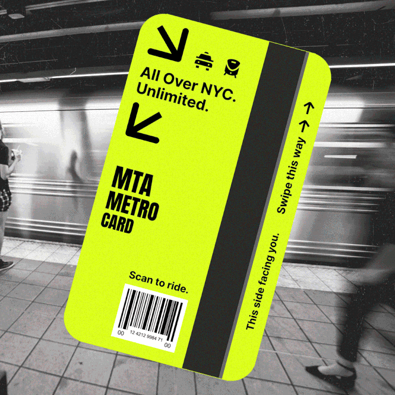 Graphic Designer visual identity MTA Metro Card redesign metro card redesign new york city subway transportation ILLUSTRATION  nyc redesign