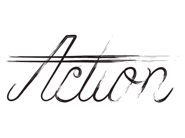 Adobe Portfolio type lettering Custom vector Logotype HAND LETTERING design