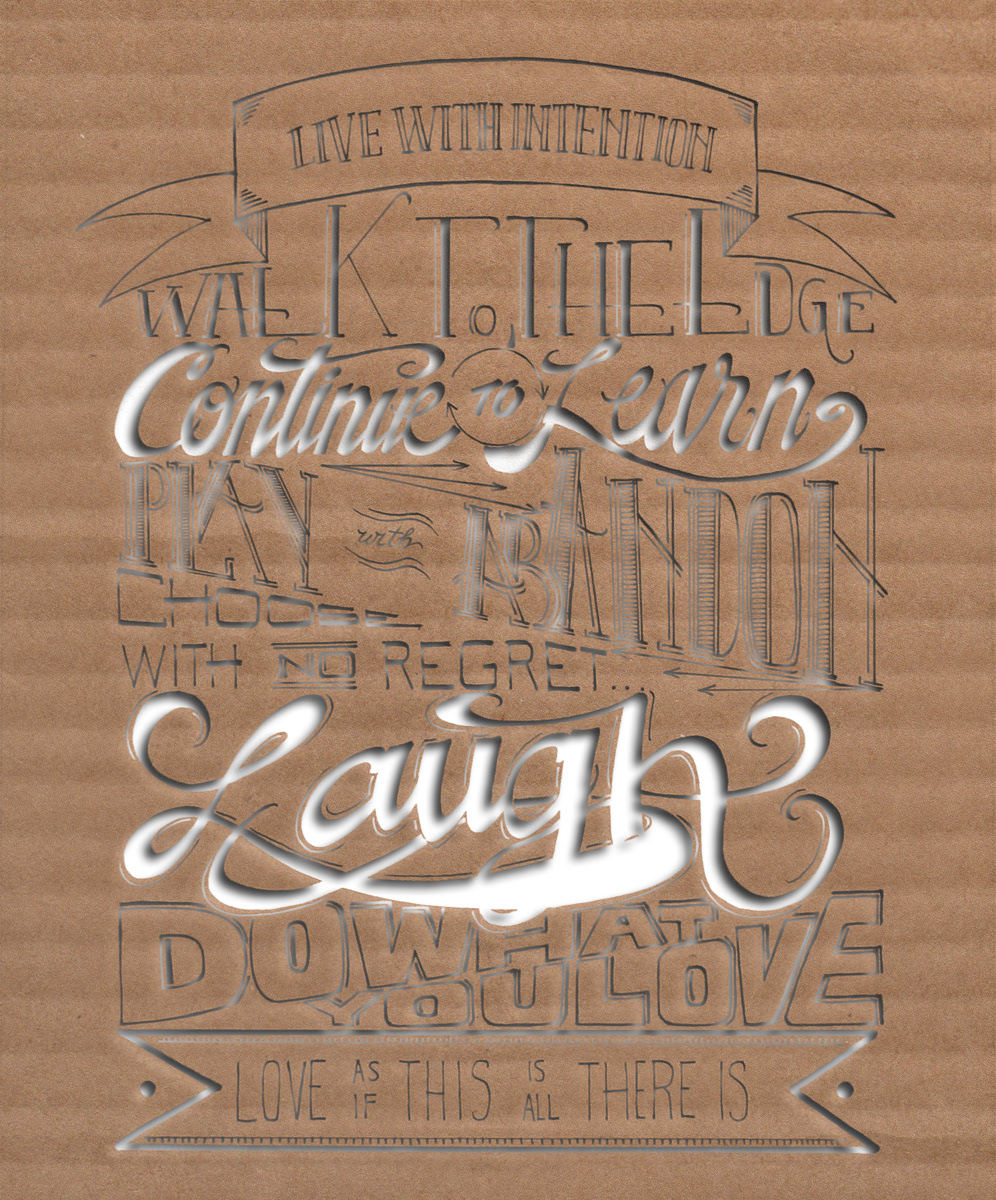 quote Melyn Nguyen black and white typographic inspiration contrast vector HAND LETTERING graphic