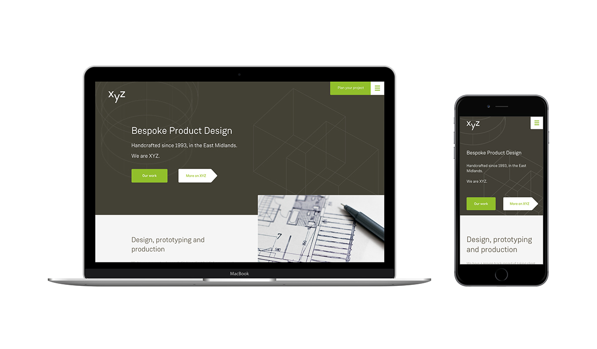 Web Design  Responsive flat product design  internship