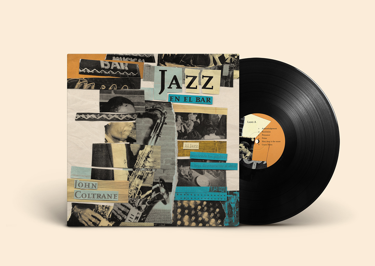 jazz sistema diseño gráfico musica John Coltrane Louis Armstrong duke ellington music vinilos discos