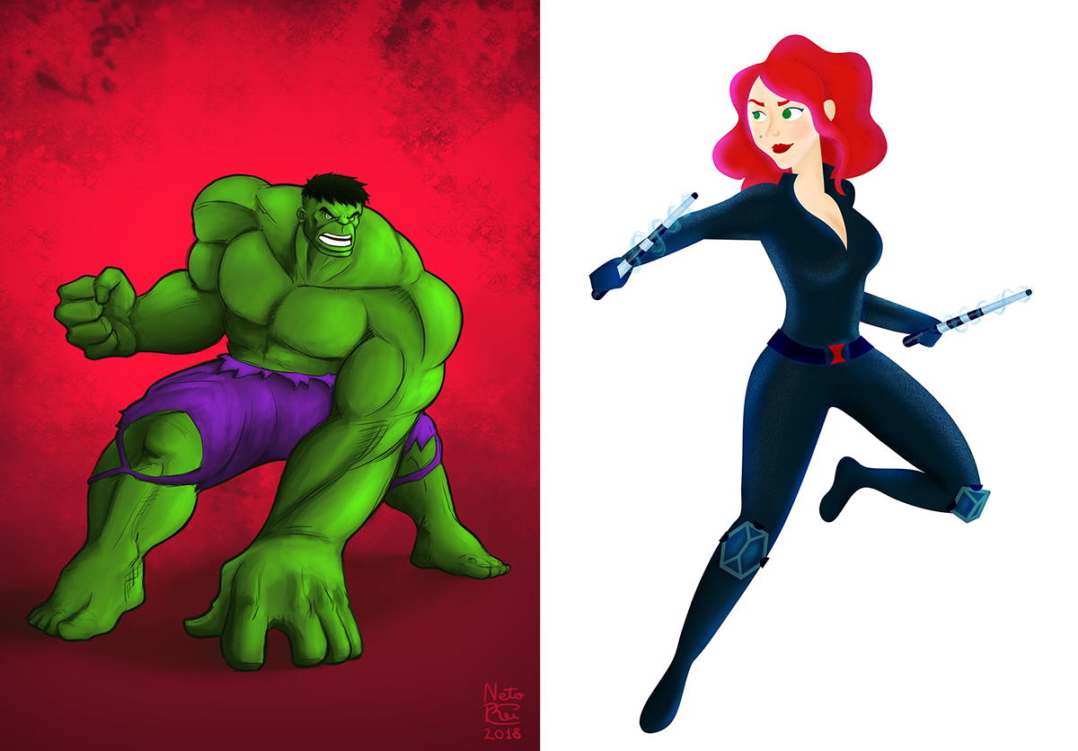 Avengers infinity War Thanos llustration Ilustração design grafico vingadores collab