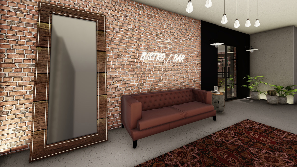 architecture bar bardesign bistro cafe design Interior lounge restaurant rustic