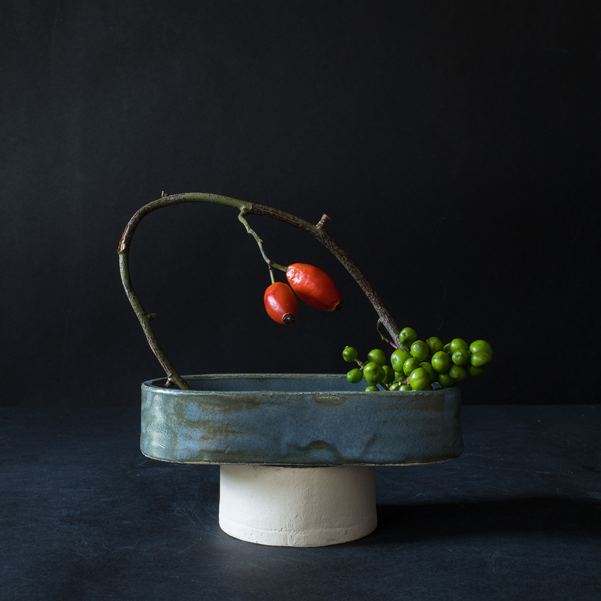 book botanical ceramic floral Flowers handmade ikebana Pottery product design 