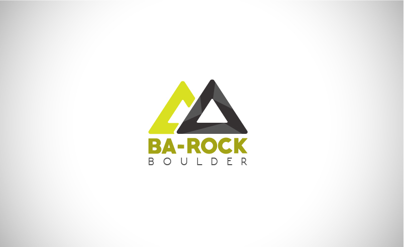 Boulder rock budapest green climb climbing logo black branding 