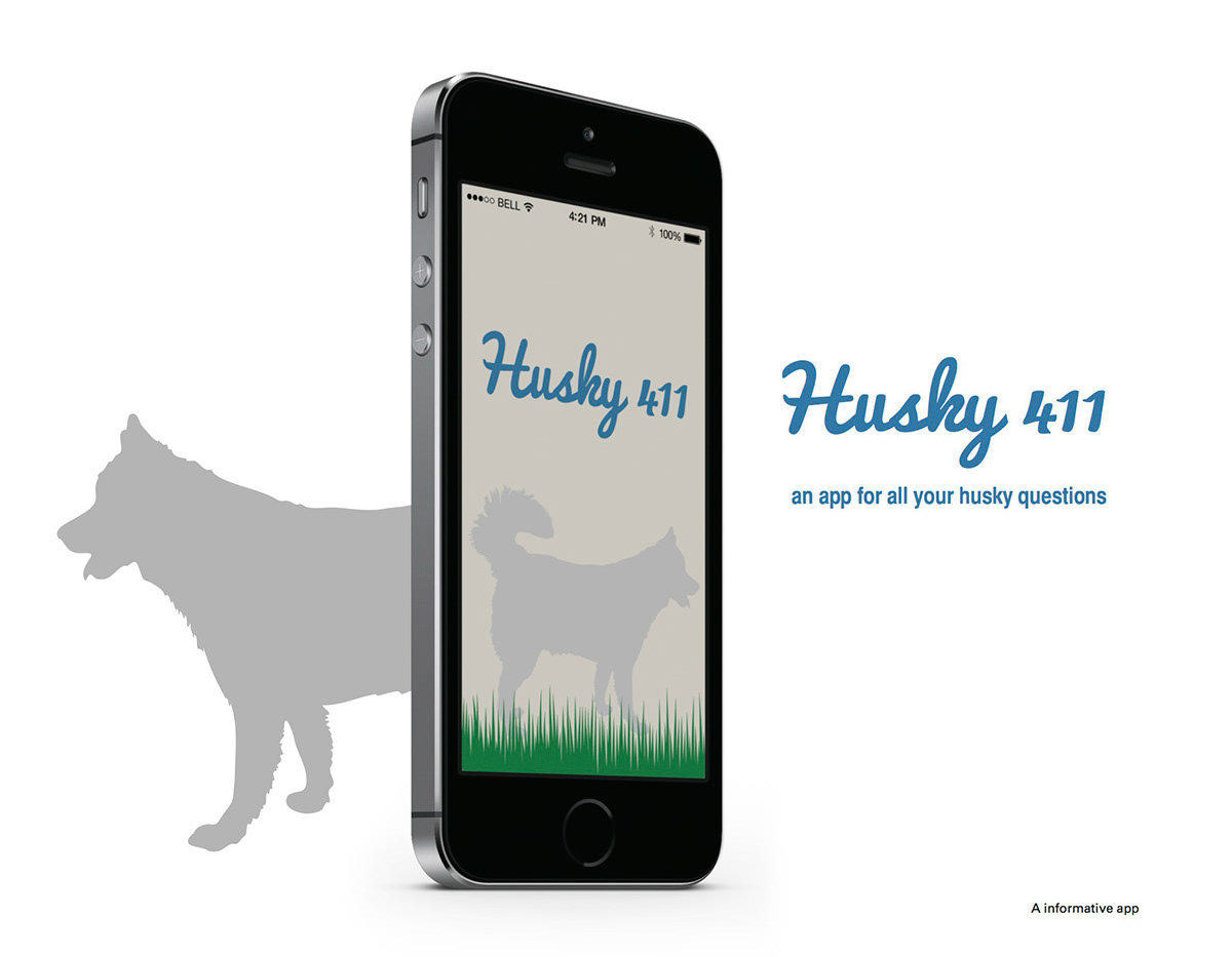 husky infographic design huskies Duotone