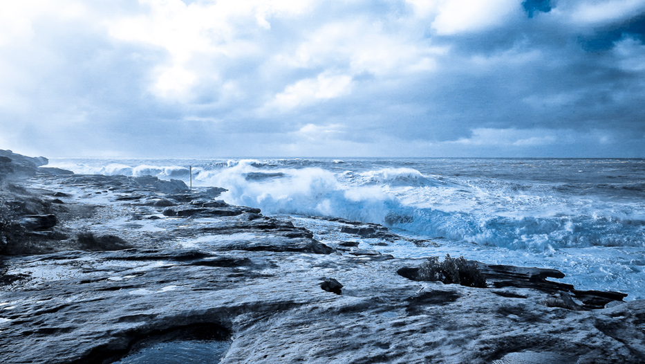 sea  ocean  wild storm tempest Surf waves destructive swell weather maroubra nsw Australia sydney
