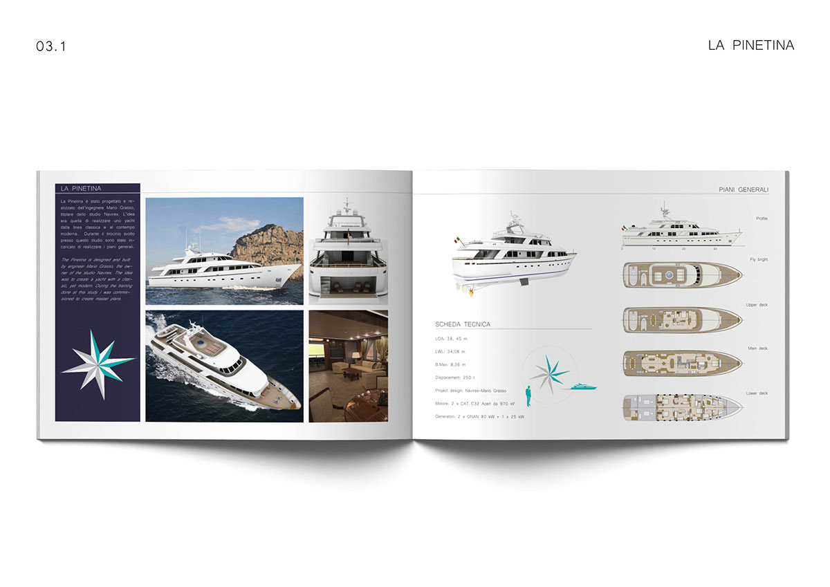 portfolio degree yacht graphic transparence design industrial brand Personal Identity water book