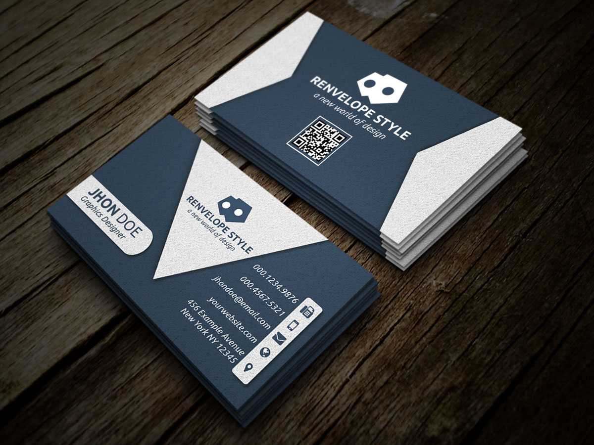 business card both side design corporate clean editable easy free CMYK print ready photoshop