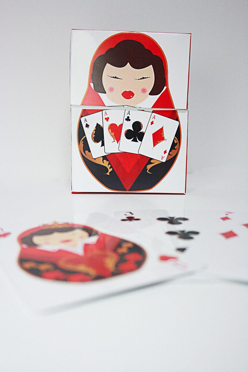 cards matrioshkas  game