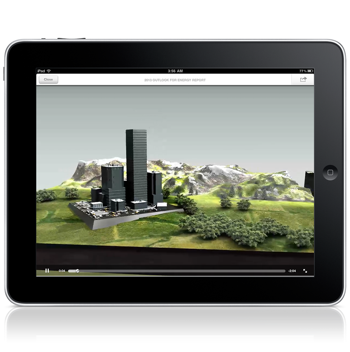 interactive components iPad app Web