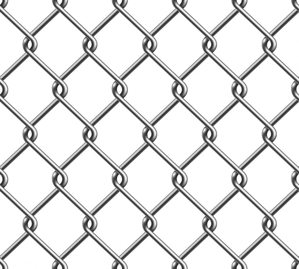 texture Chained chain link metal Wired wire background seamless cage vector mesh steel grid Chainlink
